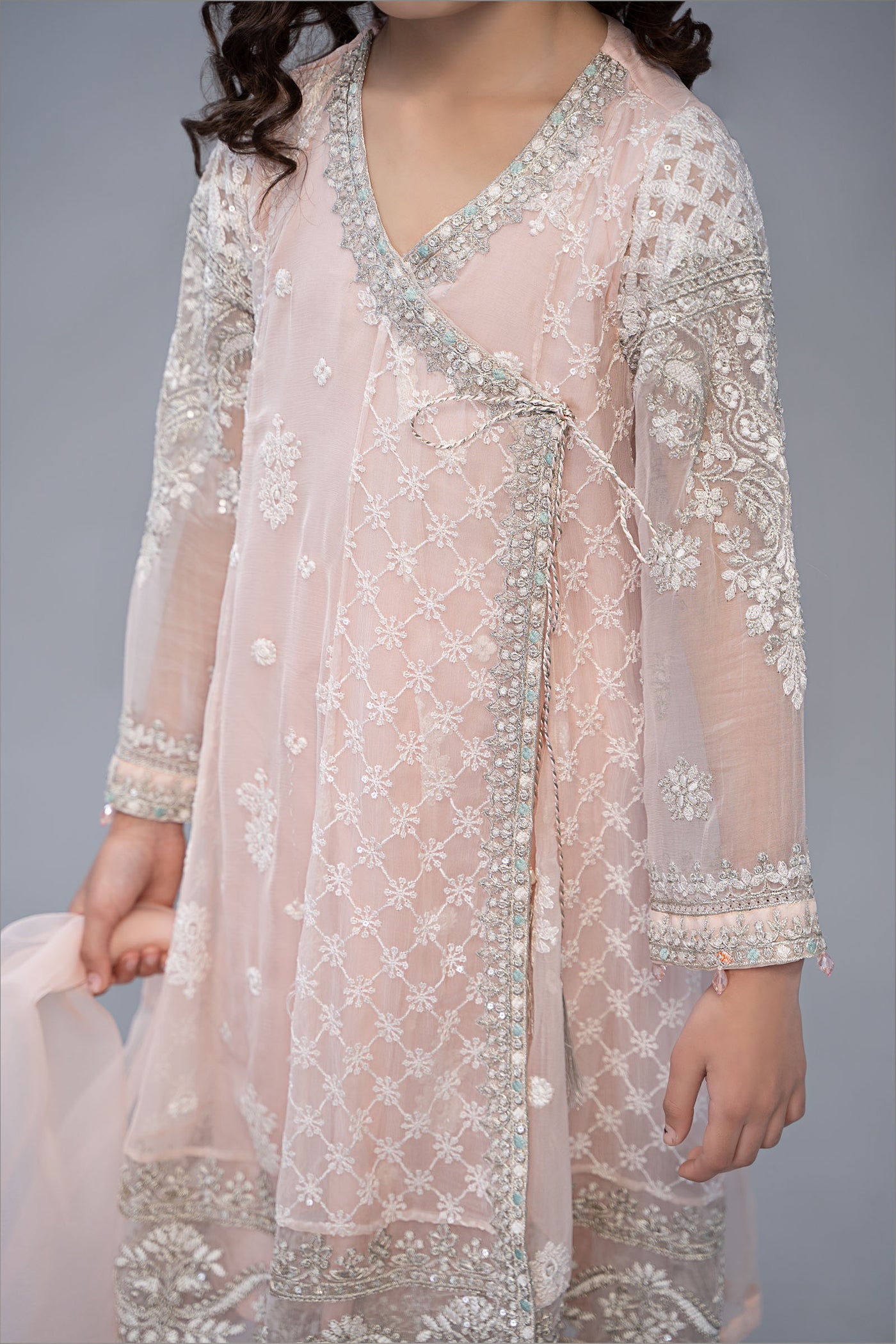3 Piece Embroidered Suit