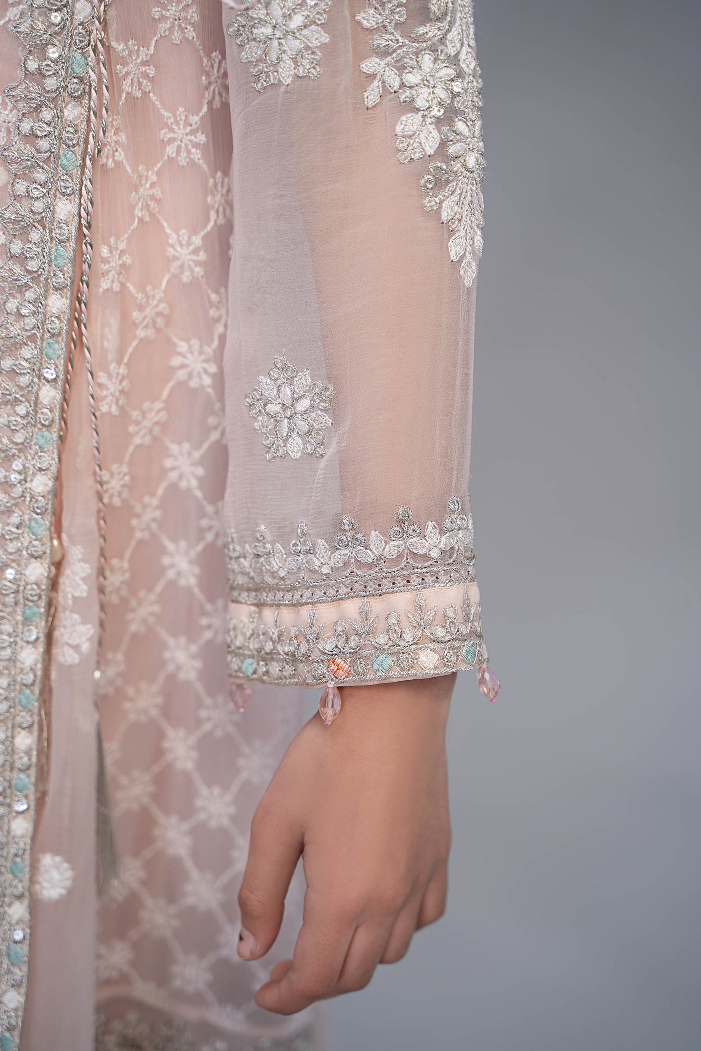 3 Piece Embroidered Suit