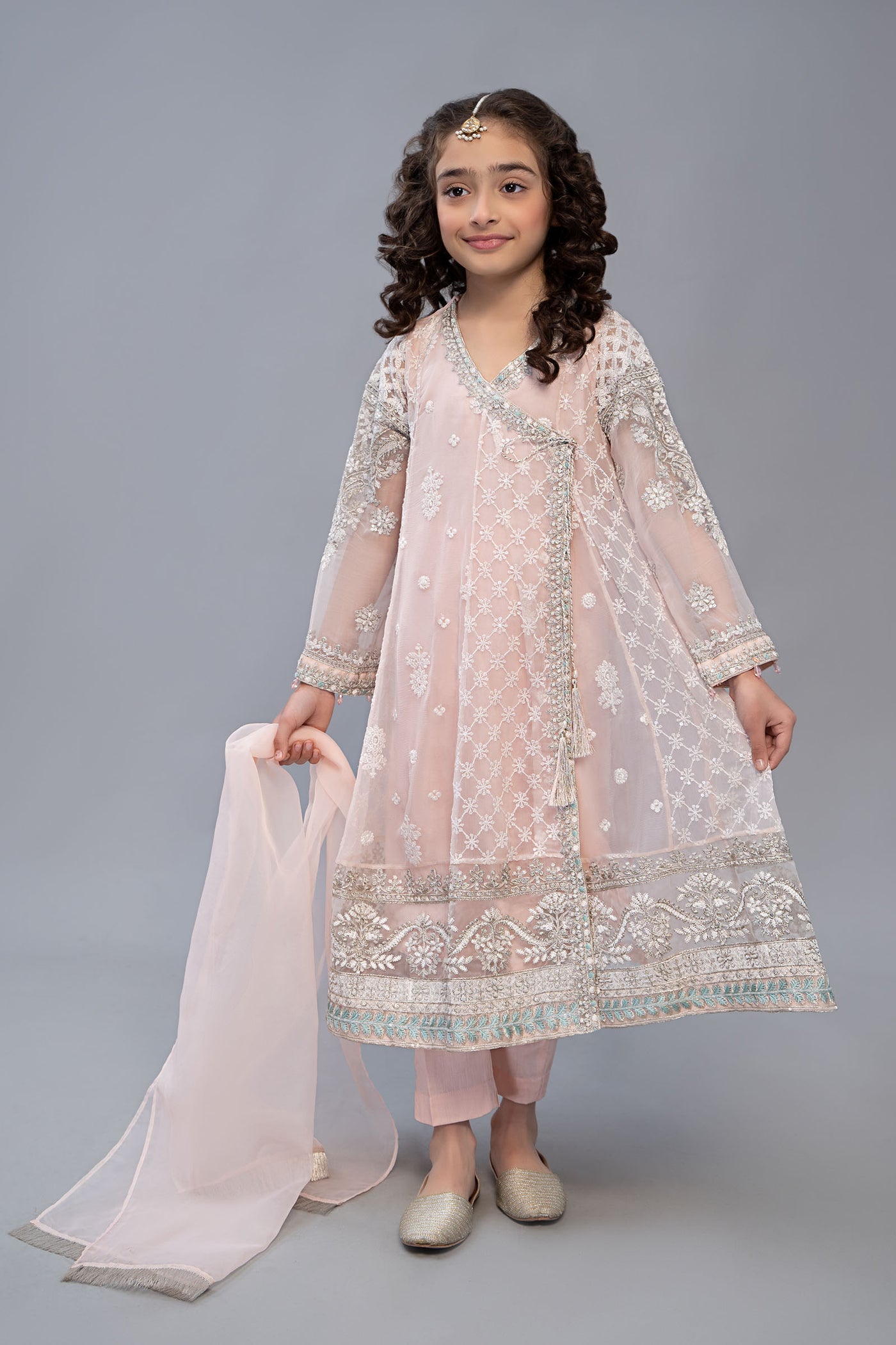 3 Piece Embroidered Suit