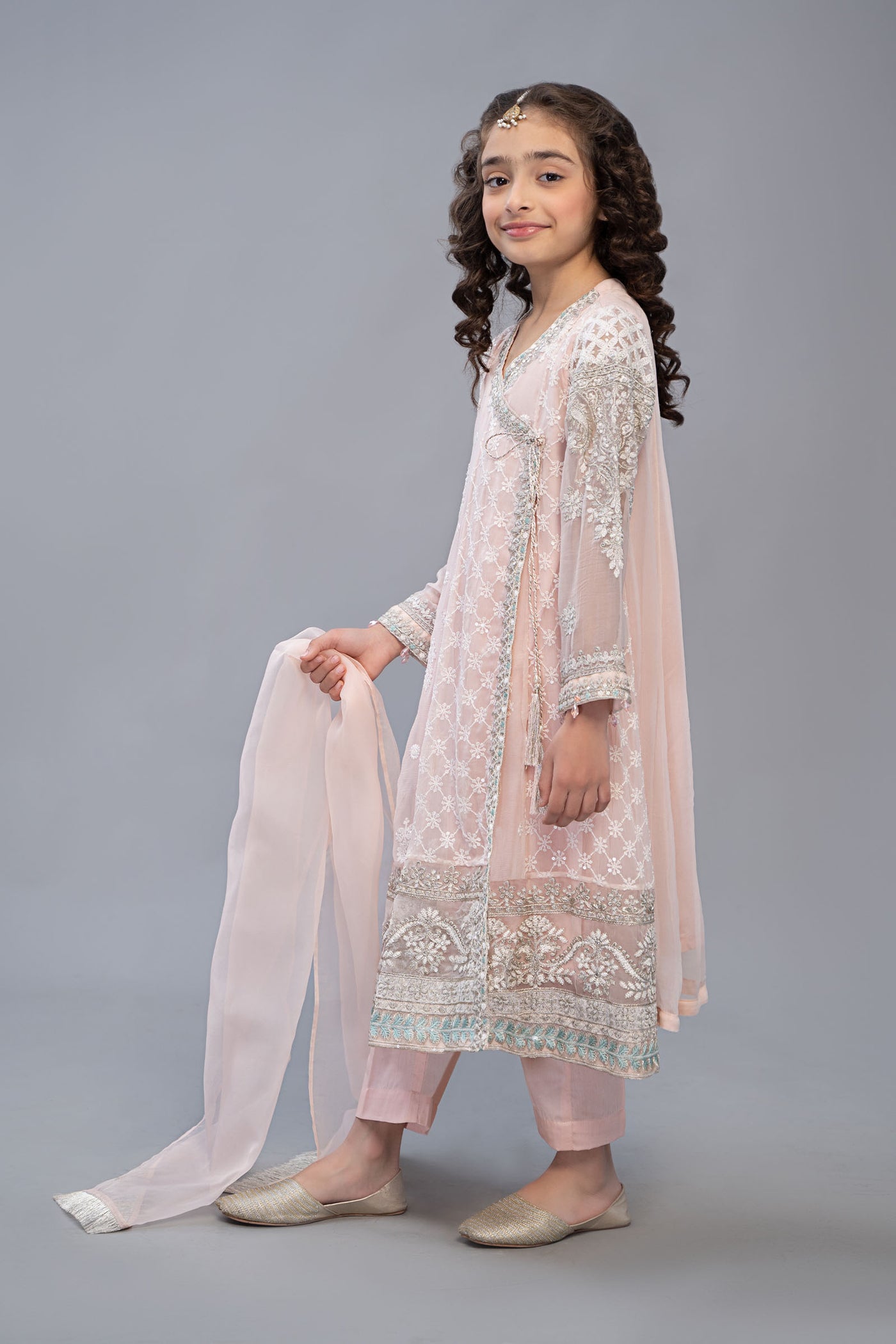 3 Piece Embroidered Suit