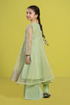 3 Piece Embroidered Organza Suit