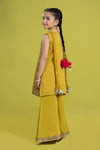 3 Piece Embroidered Organza Suit