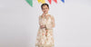3 Piece Embroidered Organza Suit