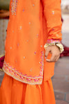 3 Piece Embroidered Silk Suit