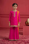 3 Piece Embroidered Silk Suit