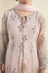 3 Piece Embroidered Net Suit