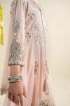 3 Piece Embroidered Net Suit