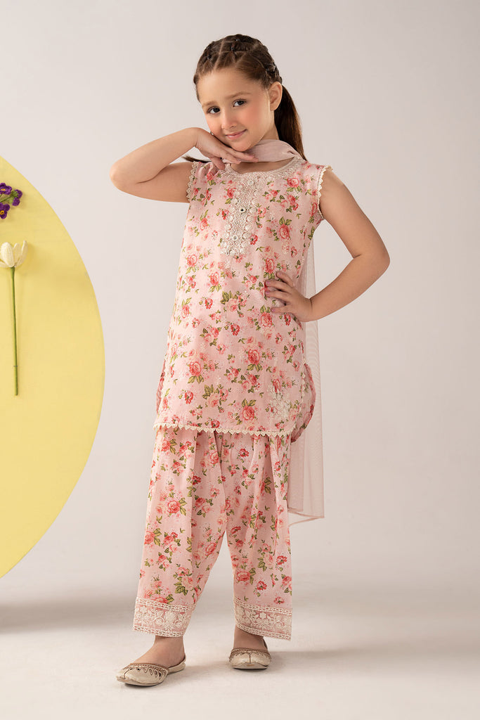 Maria B 3 Piece Printed Lawn Suit, view 1