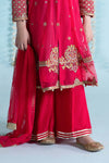 3 Piece Embroidered Net Suit