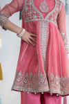 3 Piece Embroidered Organza Suit