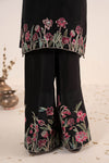 2 Piece Embroidered Organza Suit