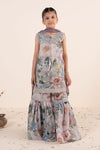 3 Piece Embroidered Paper Cotton Suit
