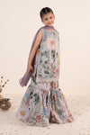 3 Piece Embroidered Paper Cotton Suit