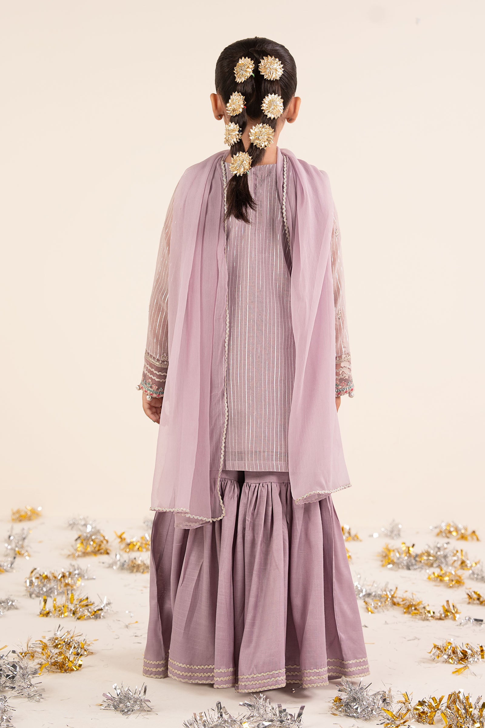 3 Piece Embroidered Yarn Dyed Suit