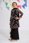 3 Piece Embroidered Organza Suit