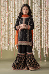 3 Piece Embroidered Raw Silk Suit