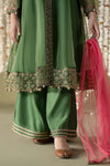 3 Piece Embroidered Organza Suit