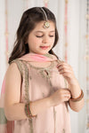 3 Piece Embroidered Cotton Satin Suit