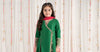 3 Piece Embroidered Cotton Satin Suit