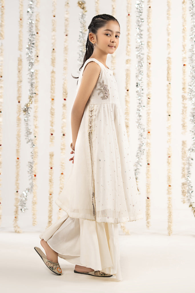 Maria B 2 Piece Embroidered Cotton Net Suit, view 1