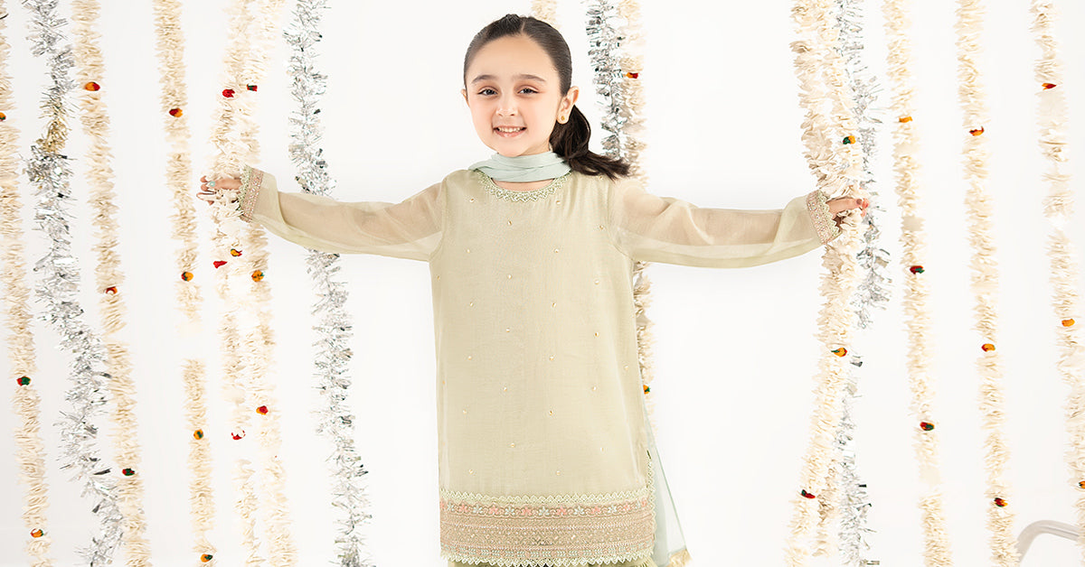 3 Piece Embroidered Masoori Yarn Dyed Suit