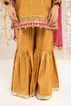 3 Piece Embroidered Lurex Jacquard Suit