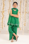 3 Piece Embellished Organza Suit
