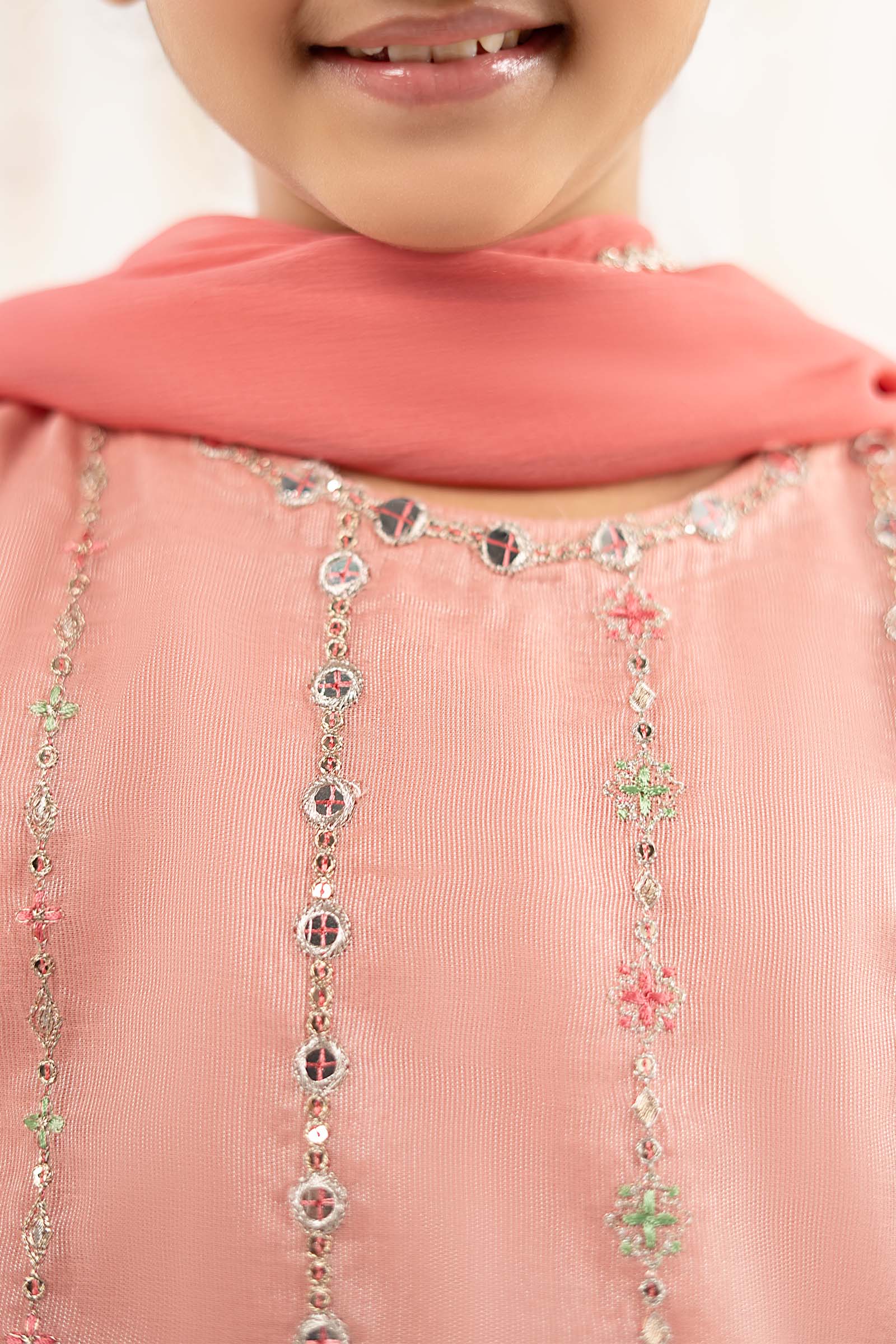 3 Piece Embroidered Masoori Suit