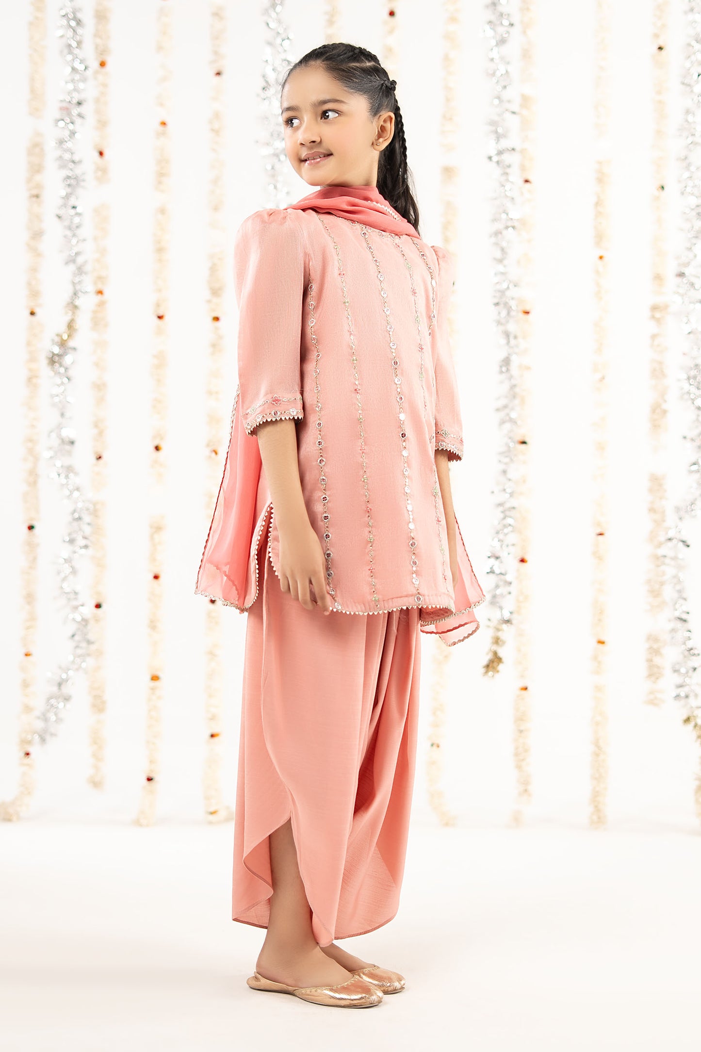 3 Piece Embroidered Masoori Suit