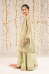 3 Piece Embroidered Tissue Suit