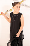 3 Piece Embellished Raw Silk Suit