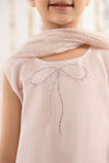 3 Piece Embellished Raw Silk Suit
