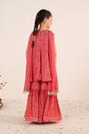 3 Piece Embroidered Raw Silk Suit