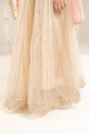 3 Piece Embroidered Organza Suit