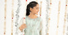 2 Piece Embroidered Organza Suit