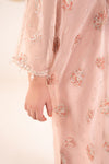 2 Piece Embroidered Organza Suit