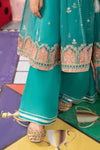 3 Piece Embroidered Organza Suit