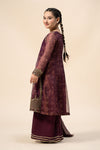 3 Piece Embroidered Cotton Net Suit