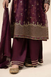 3 Piece Embroidered Cotton Net Suit