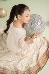 3 Piece Embroidered Organza Suit