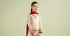 3 Piece Embroidered Organza Suit