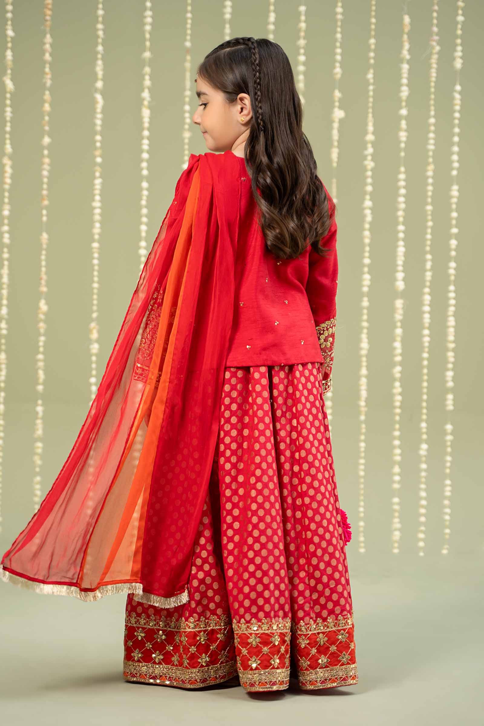 3 Piece Embroidered Suit