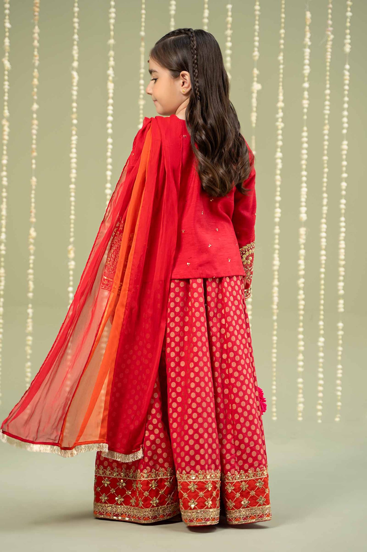 3 Piece Embroidered Suit