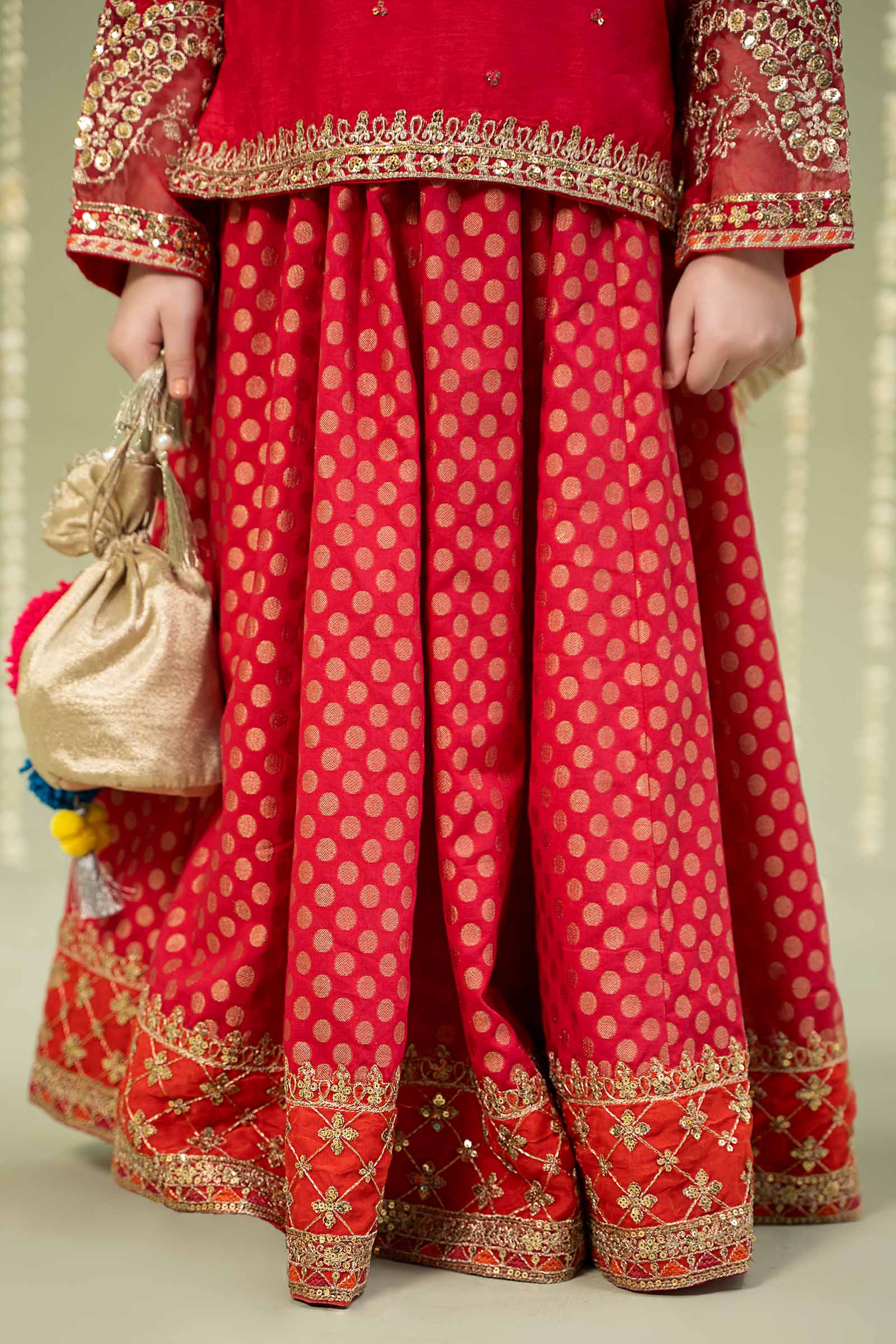 3 Piece Embroidered Suit