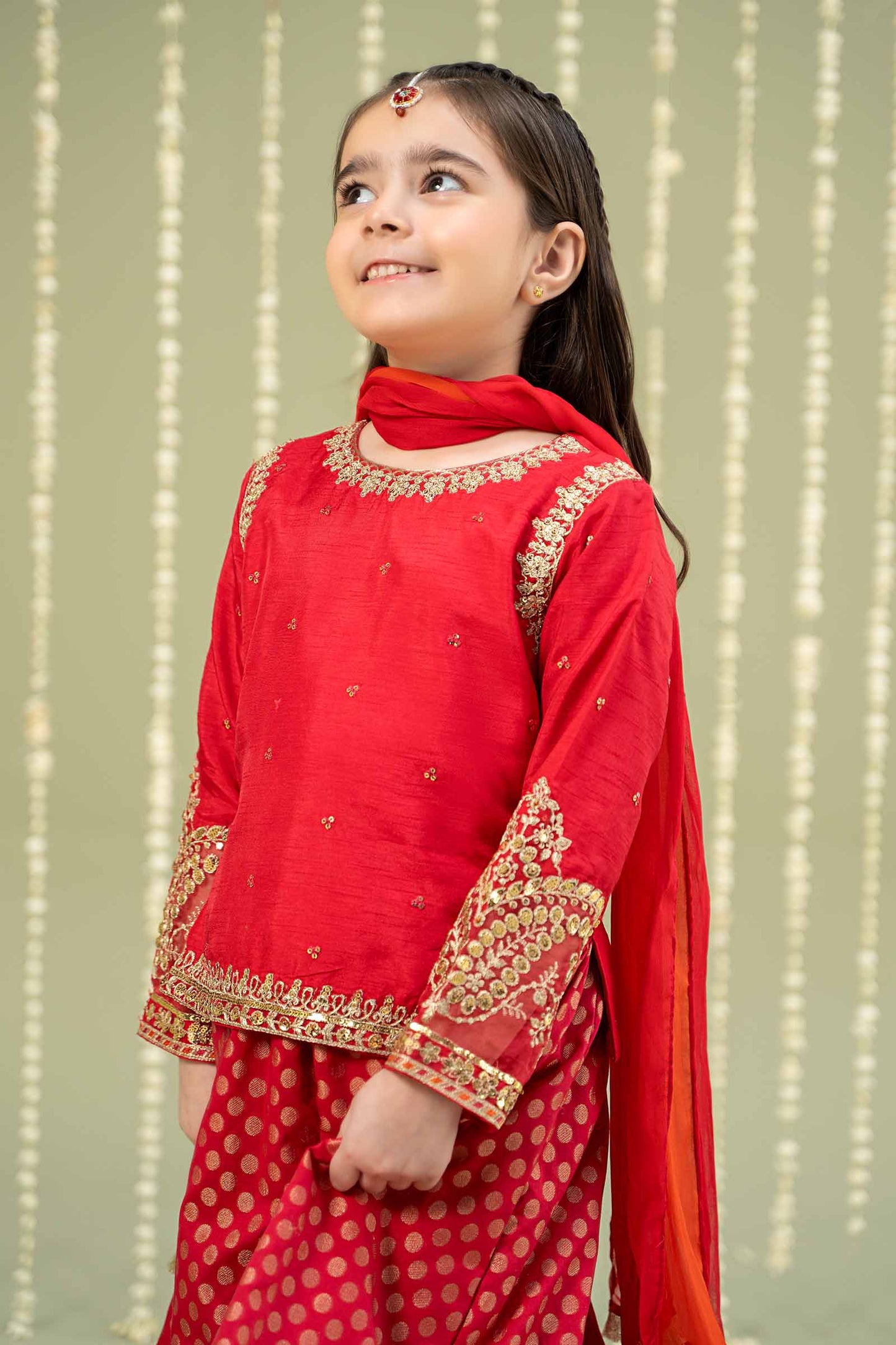 3 Piece Embroidered Suit