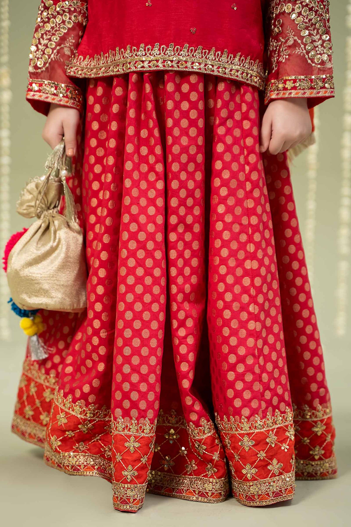 3 Piece Embroidered Suit