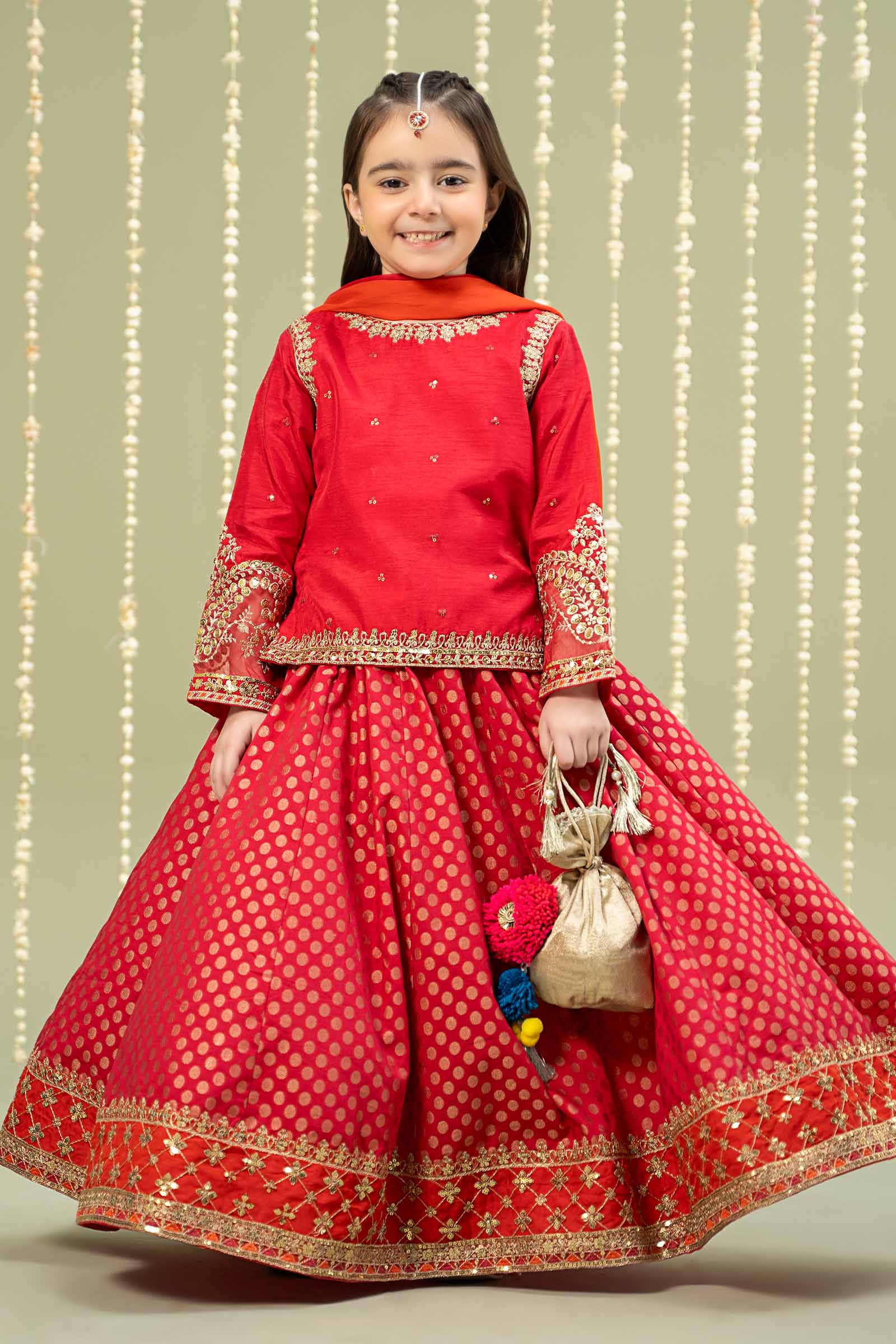 3 Piece Embroidered Suit