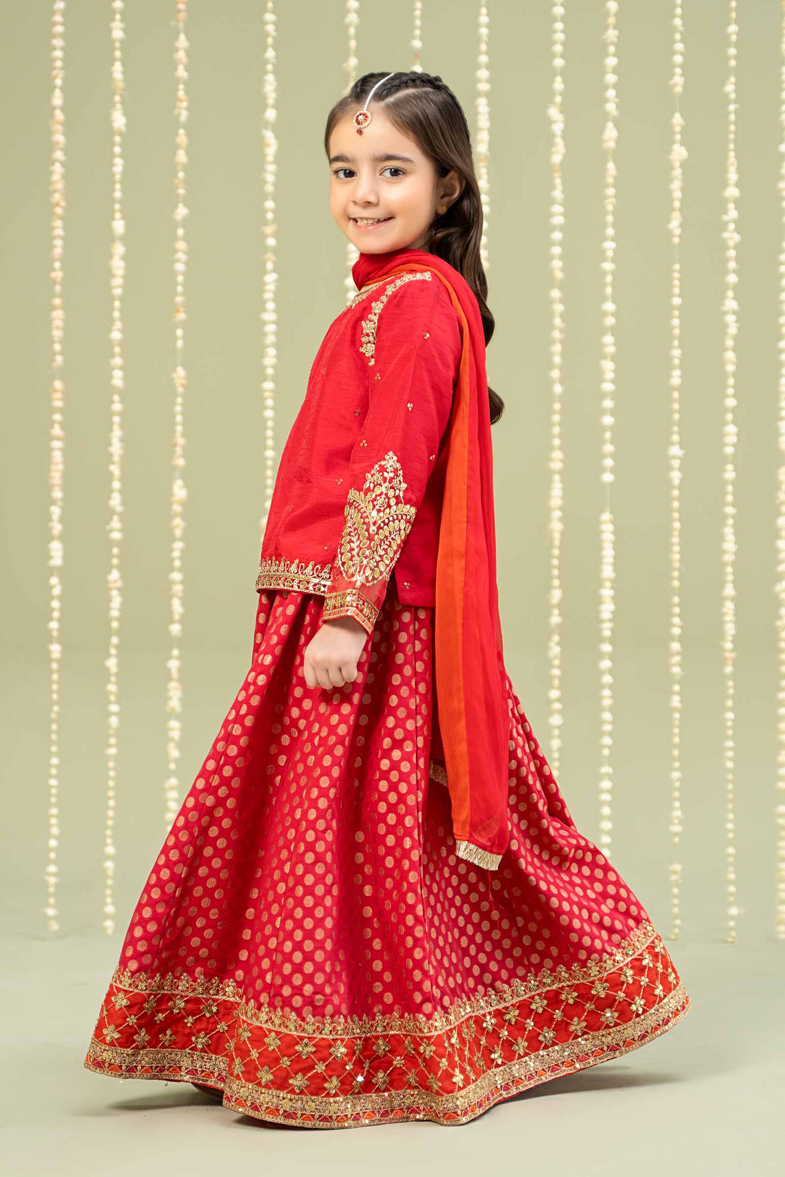 3 Piece Embroidered Suit