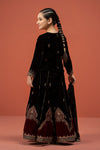 3 Piece Embroidered Velvet Suit