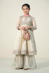 3 Piece Embroidered Net Suit
